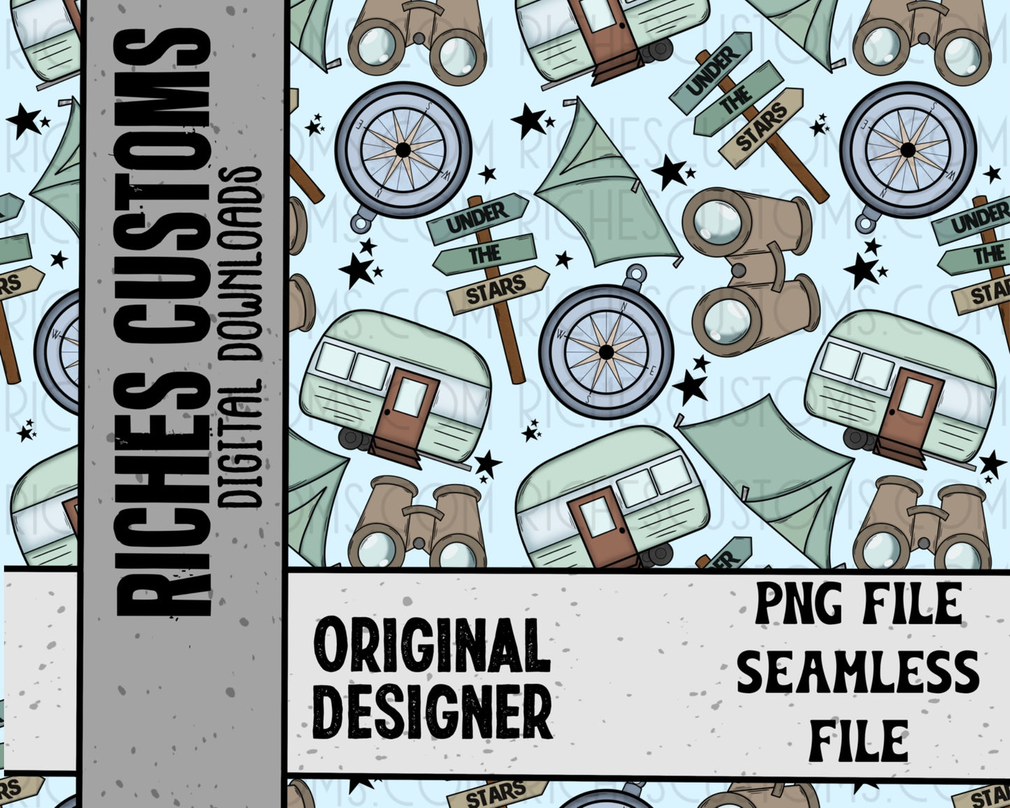 Under the Stars Seamless