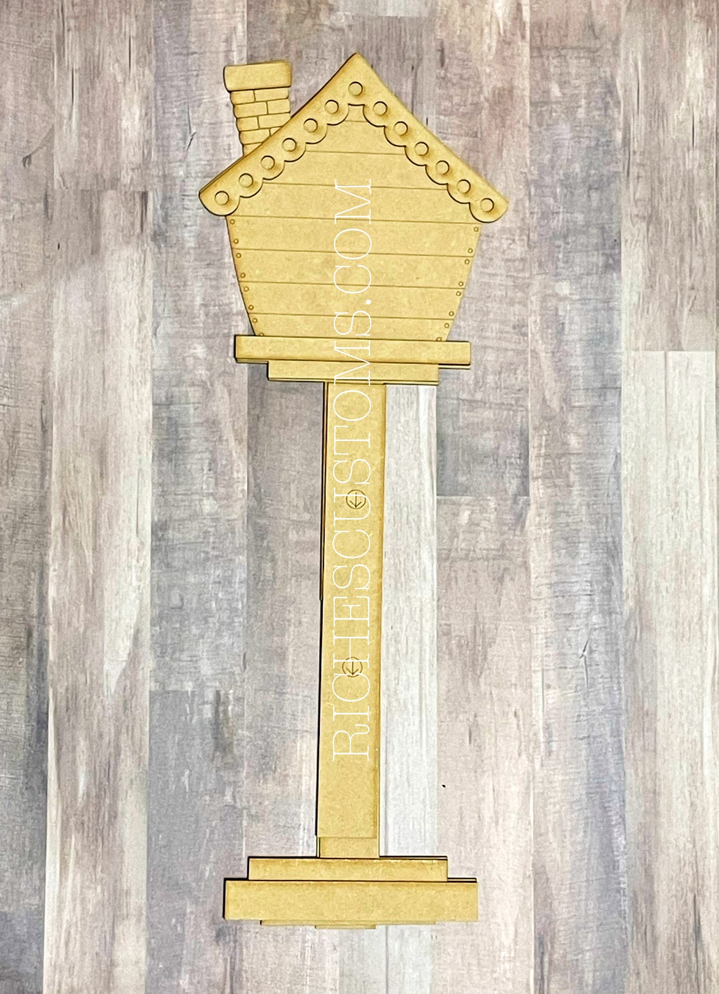 Birdhouse Interchangeable DIY Kit (STAND ONLY!)