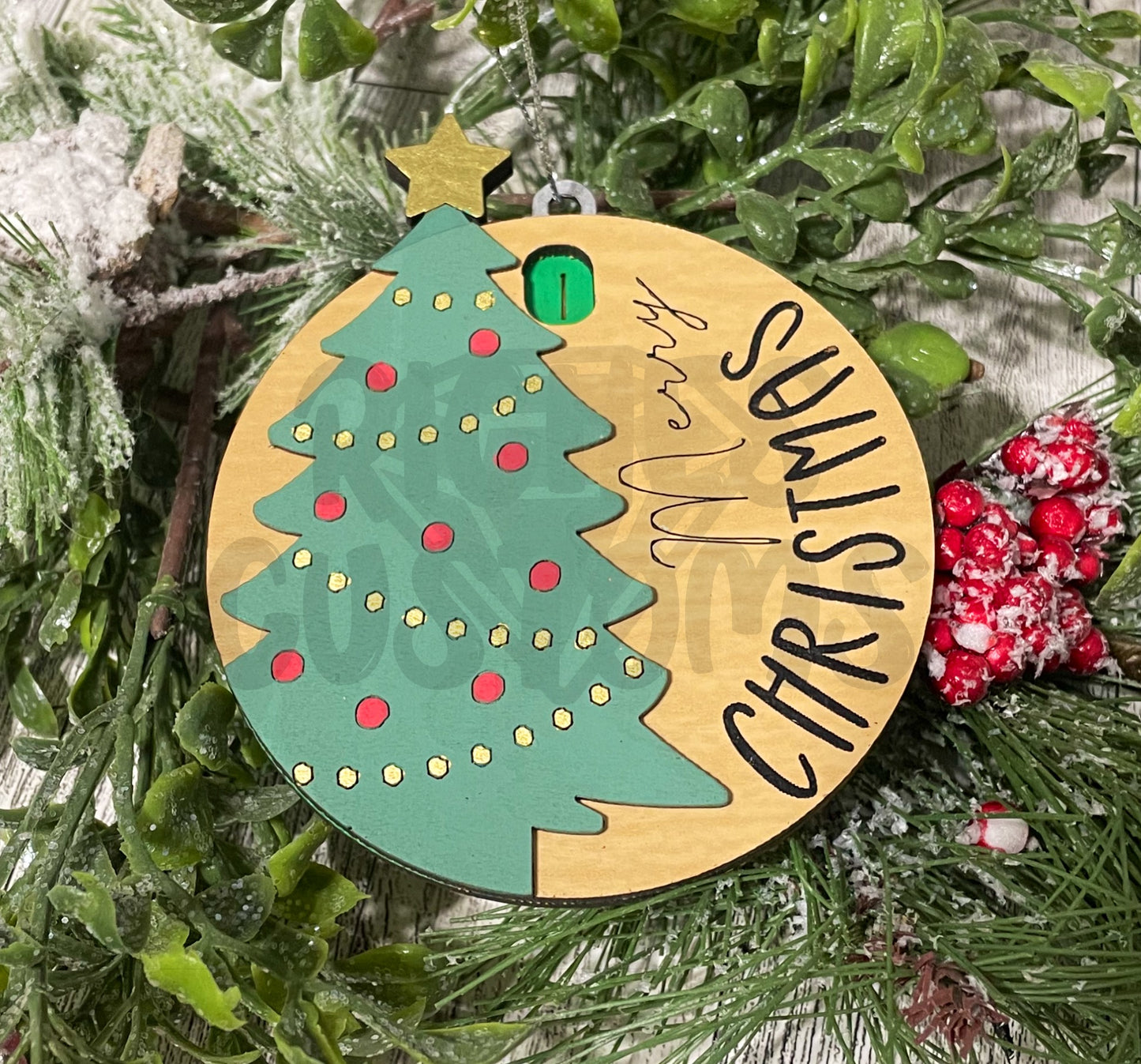 Christmas Countdown Ornament