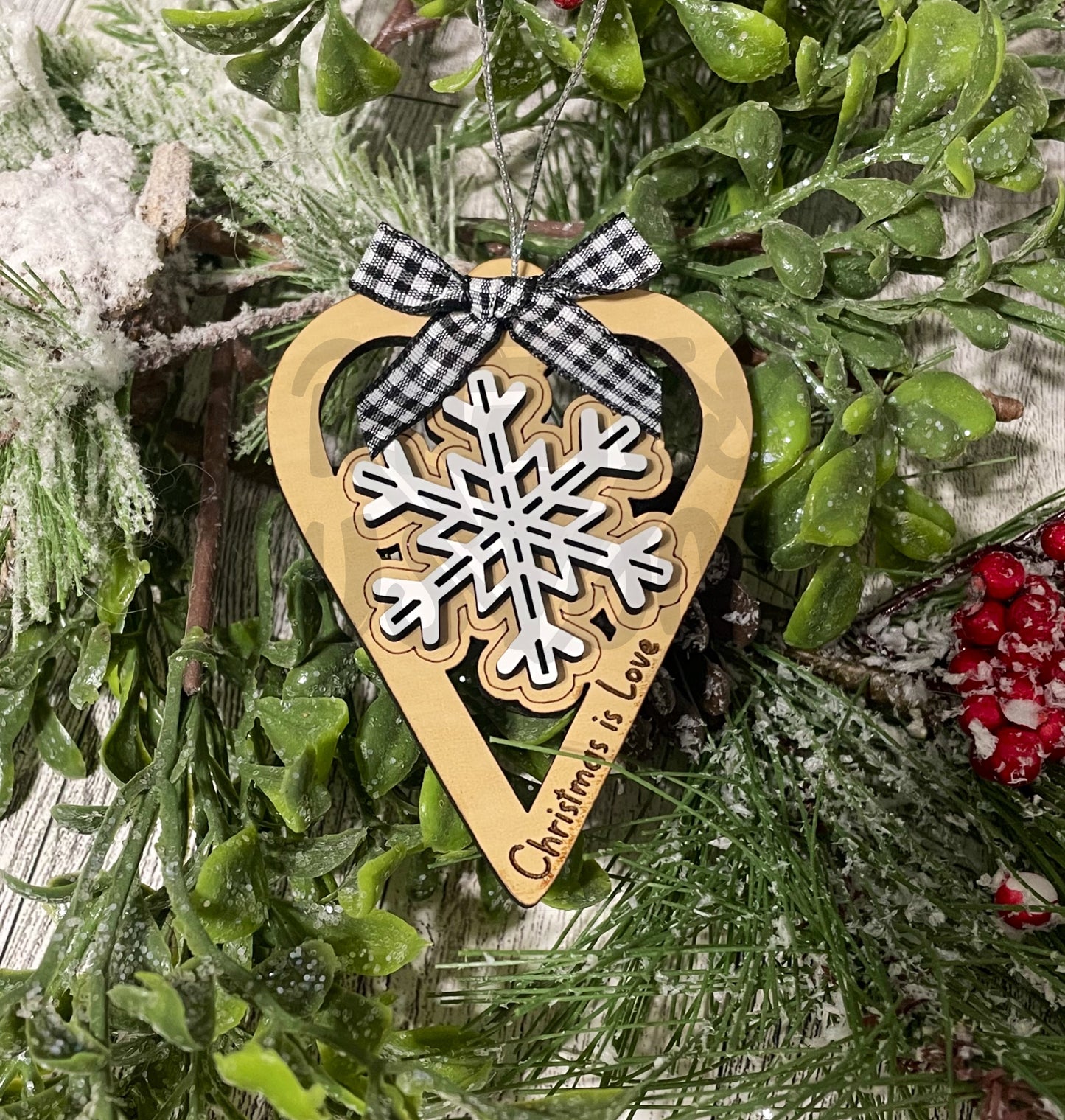 Christmas Love Ornament