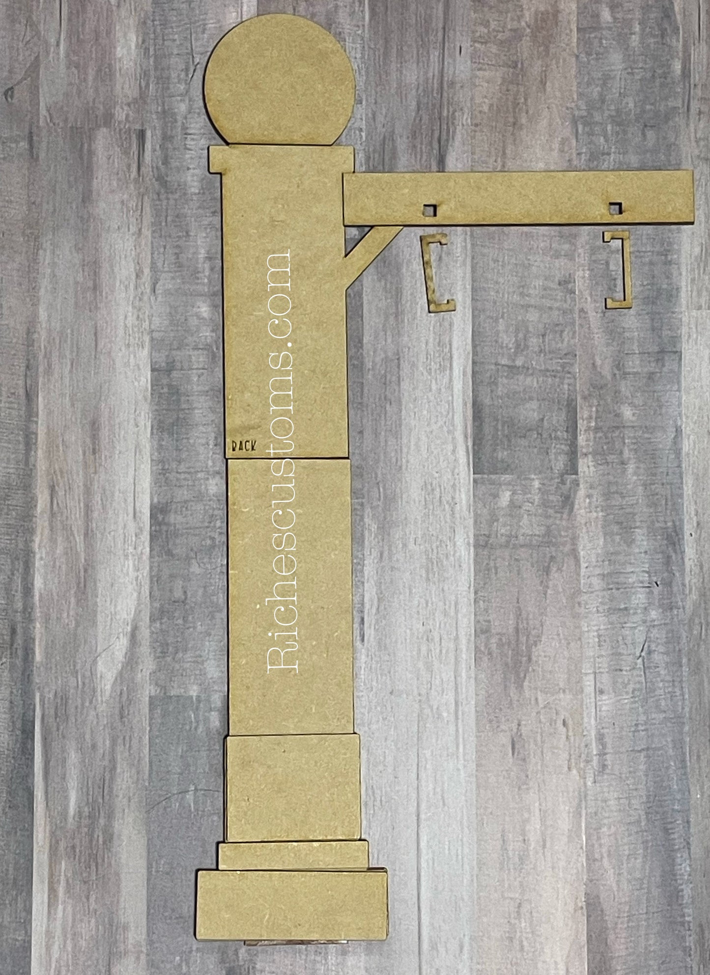 Post sign Interchangeable DIY Kit (STAND ONLY!)