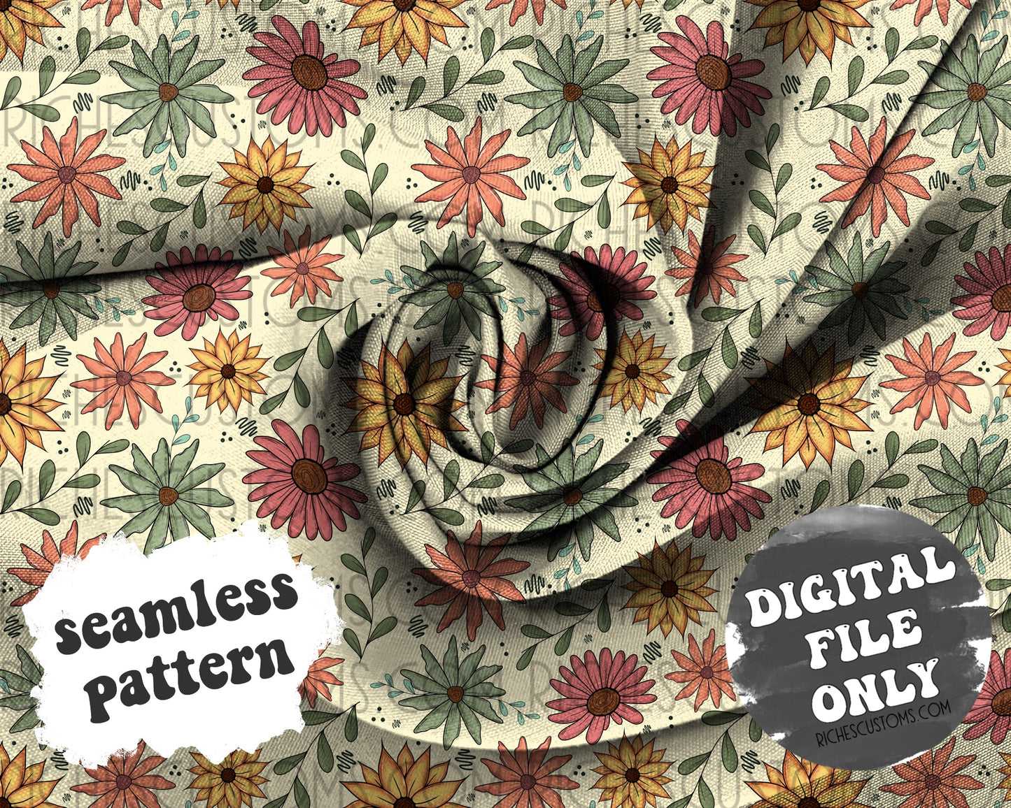 Blossoming Tumbler Seamless