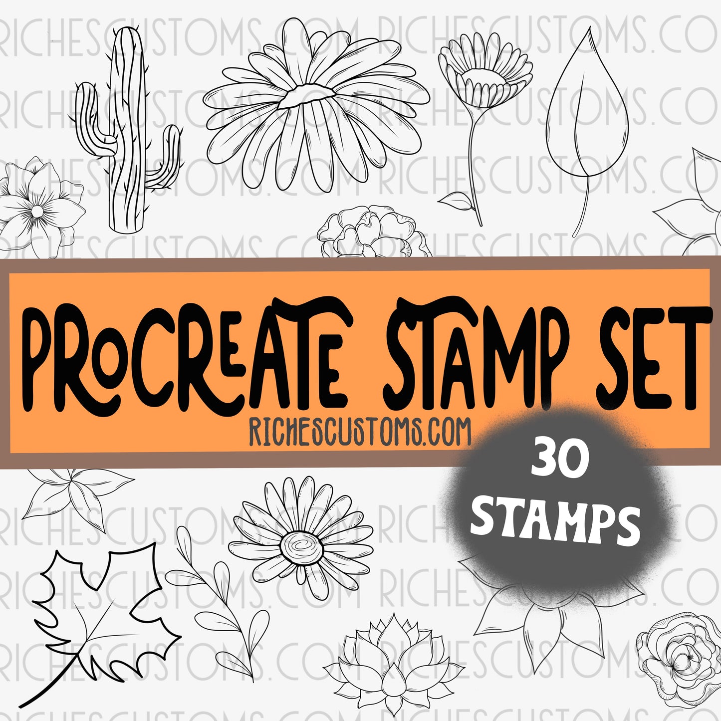 Floral Stamps
