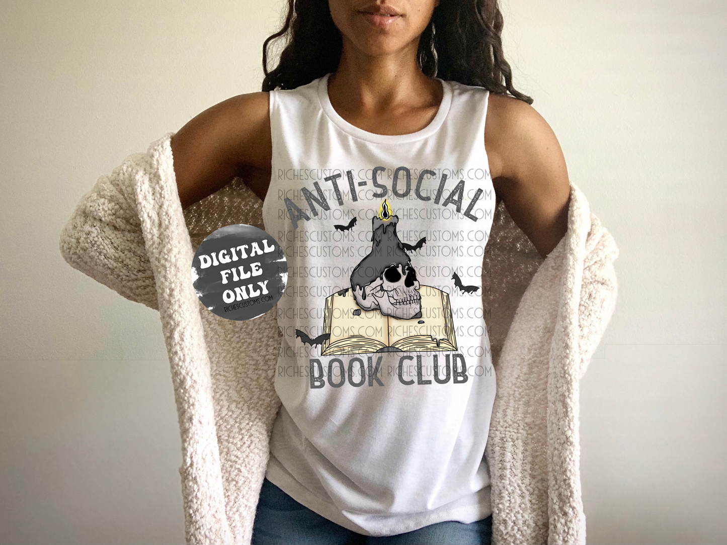 Anti Social Book Club PNG