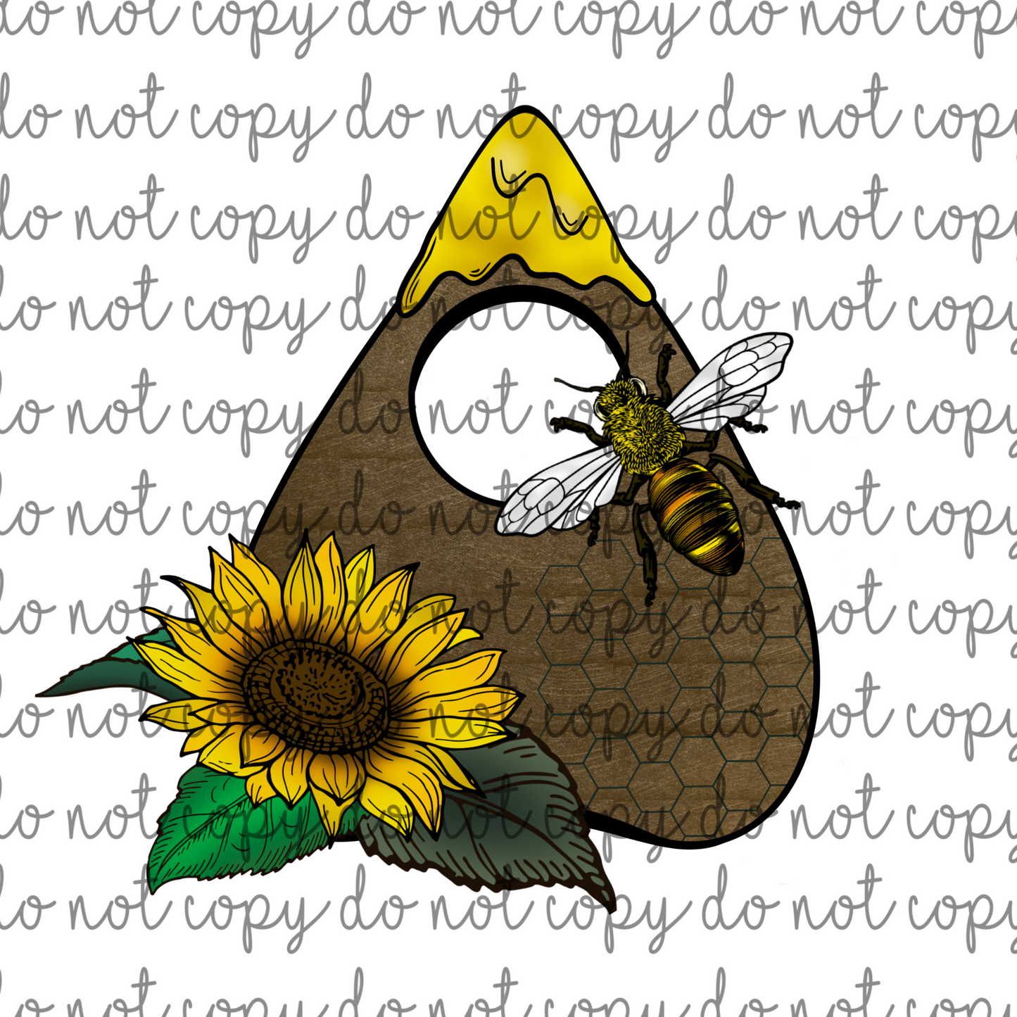 Sunflower Planchette Pocket