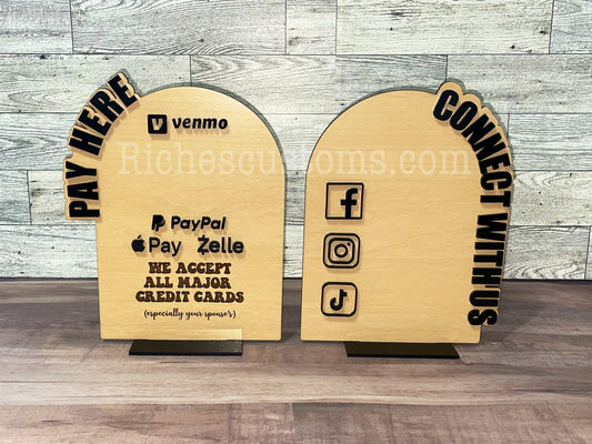 Booth Signs Laser File