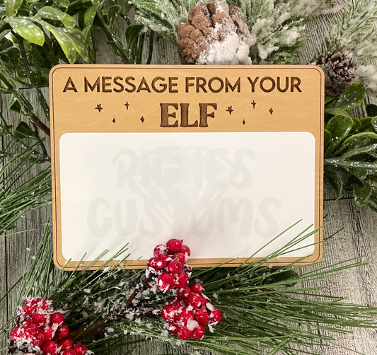 Elf message board