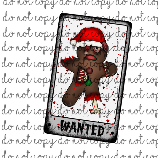 Wanted Gingerbread